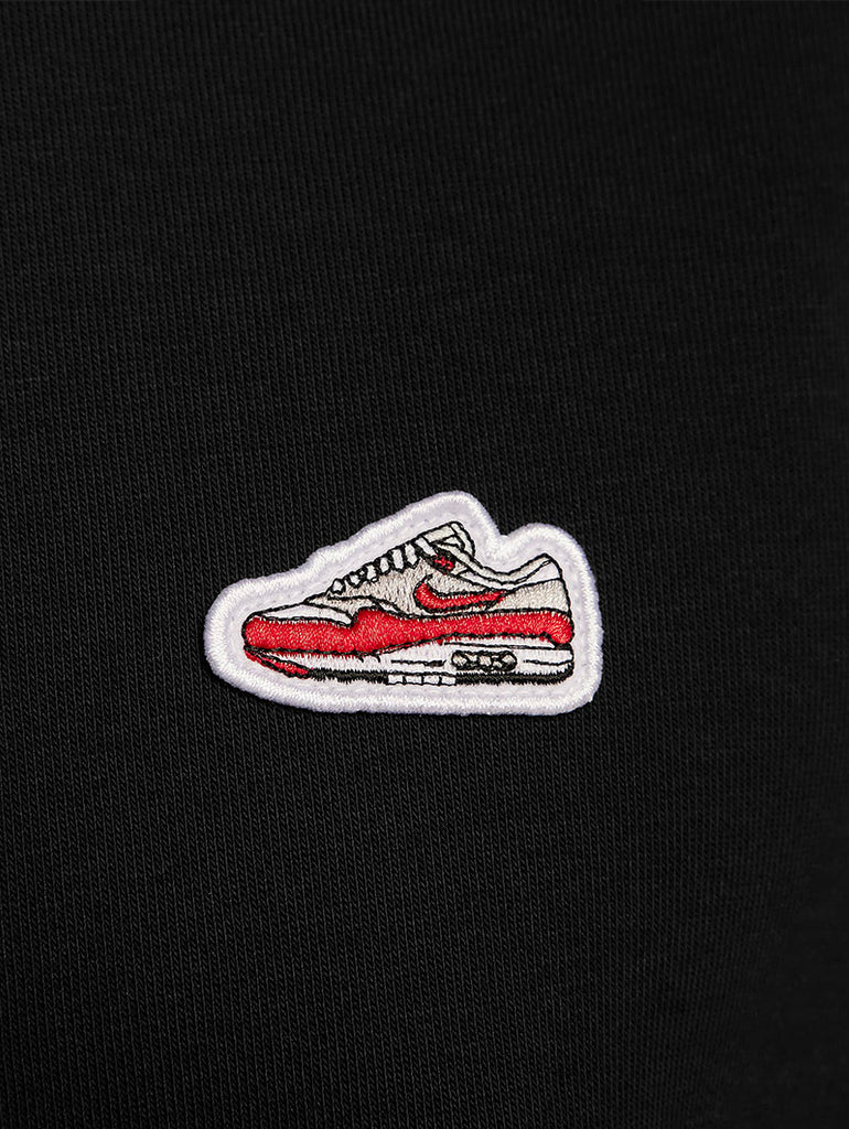 Sportswear French Terry Crewneck  Black data-zoom-image=