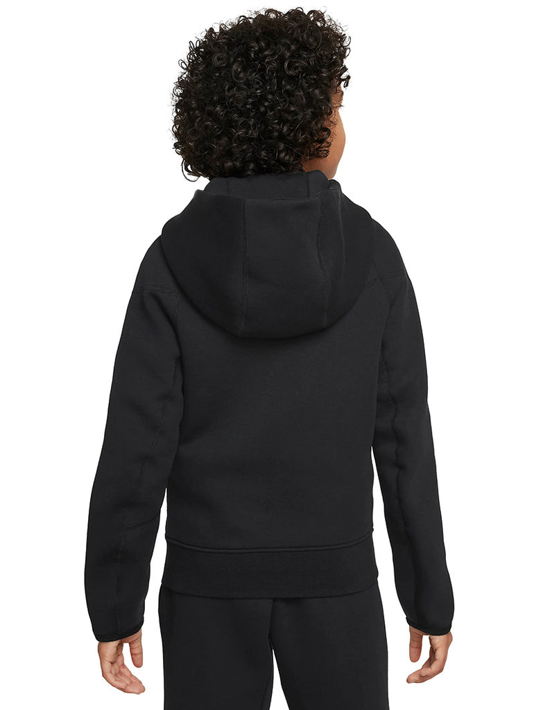 Sportswear Tech Fleece Older Kids (Boys) Full-Zip Hoodie Black data-zoom-image=