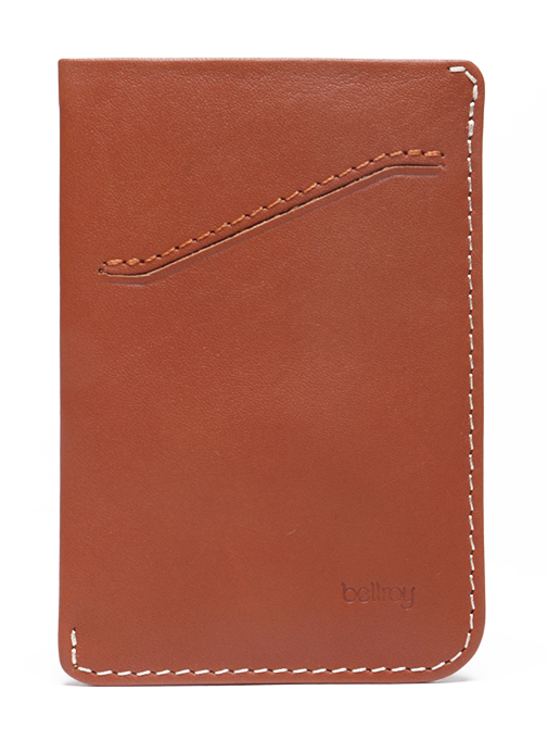 Card Sleeve Wallet Tan data-zoom-image=