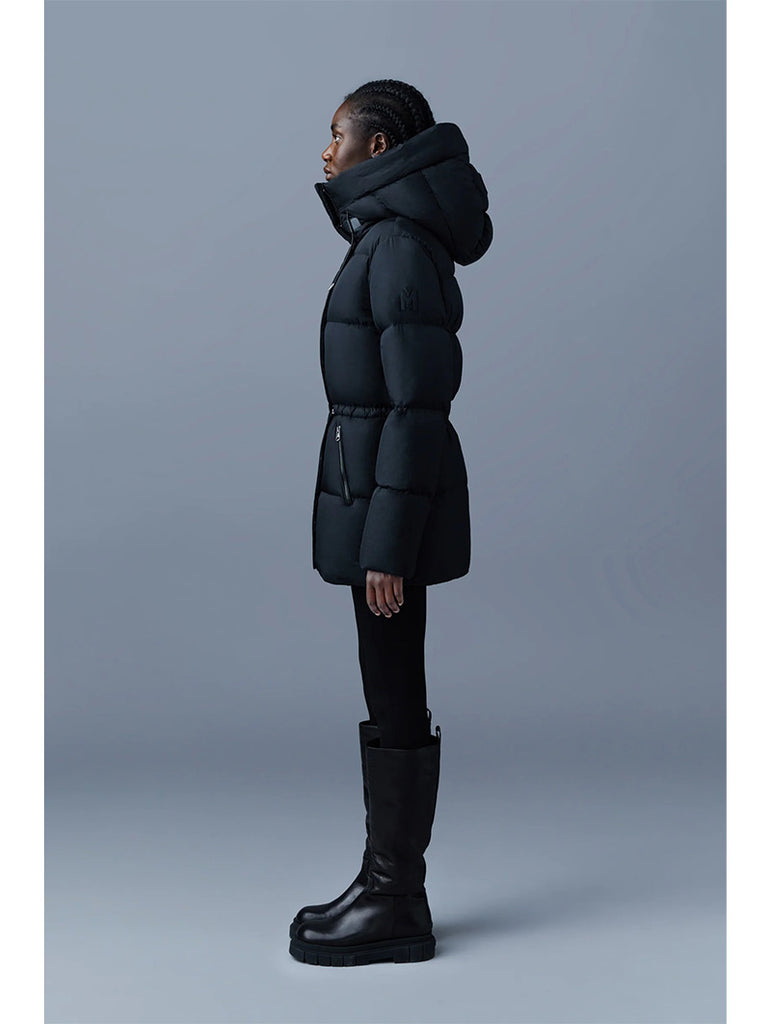 FREYA Foil Sheild Down Jacket Black data-zoom-image=