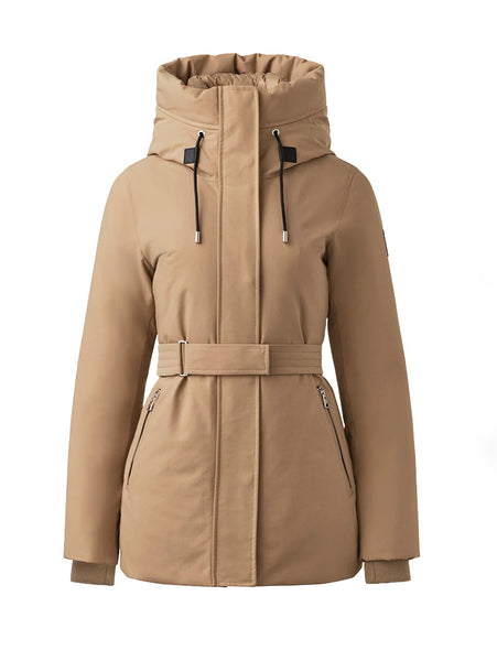 JENI-NFZ 2-in-1 Down Parka with Removable bib Light Camel