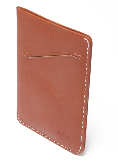 Card Sleeve Wallet Tan data-zoom-image=