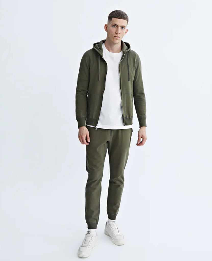 Midweight Terry Slim Sweatpant FIR data-zoom-image=