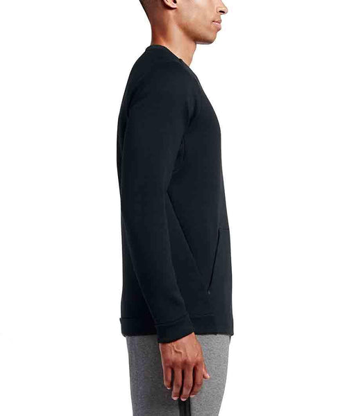 Men's Nike Tech Fleece Crew Black Sweatshirt