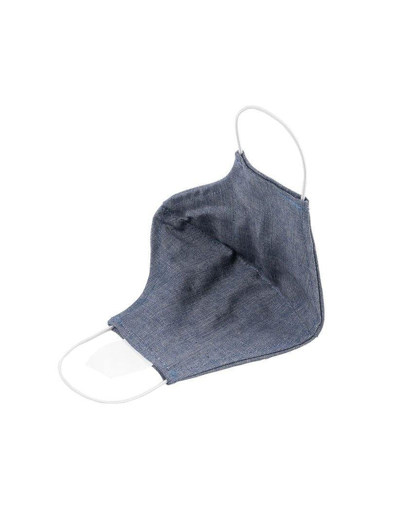 Protection Face Mask - Cotton Chambray data-zoom-image=