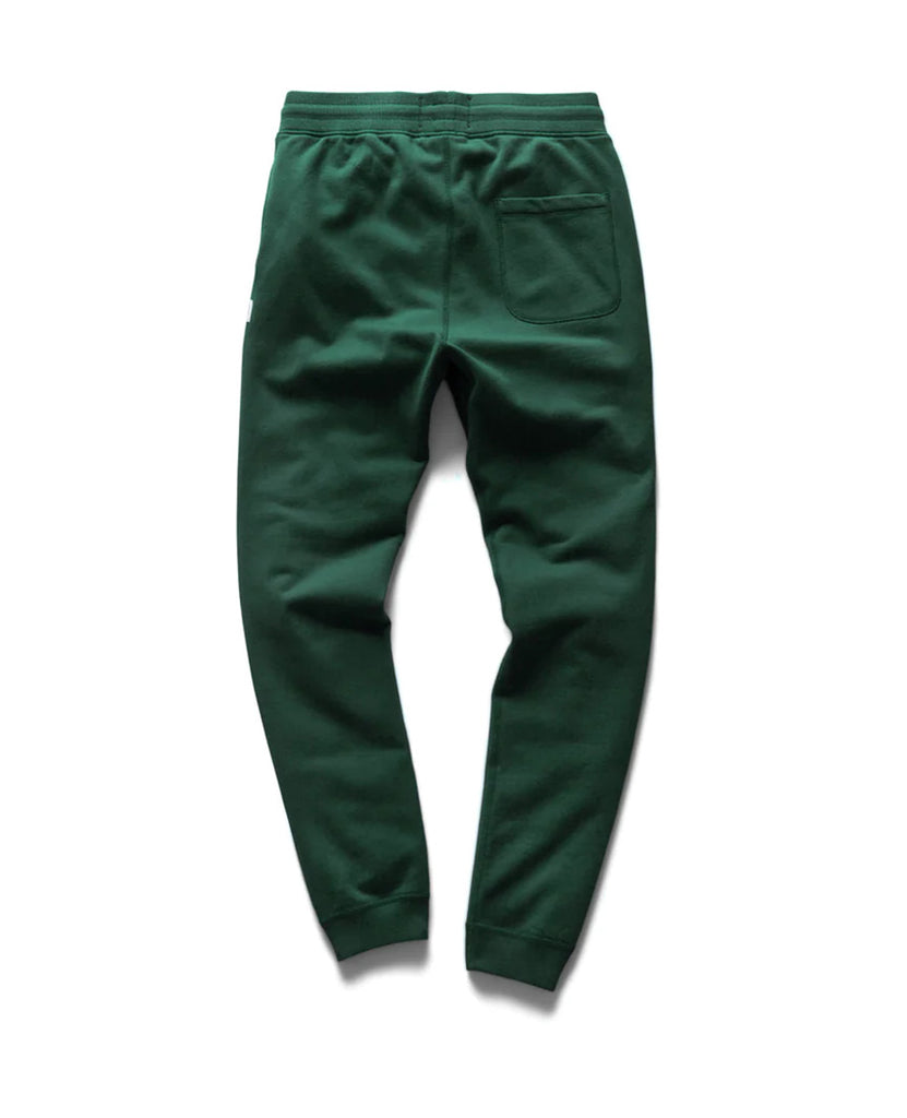Slim Sweatpant Midweight Terry British Racing Green data-zoom-image=