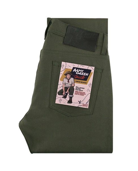 Army Green Duck Selvedge Super Guy