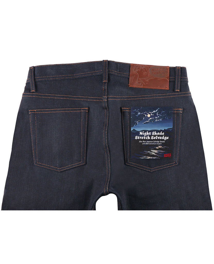 Nightshade Stretch Selvedge SuperGuy Indigo data-zoom-image=