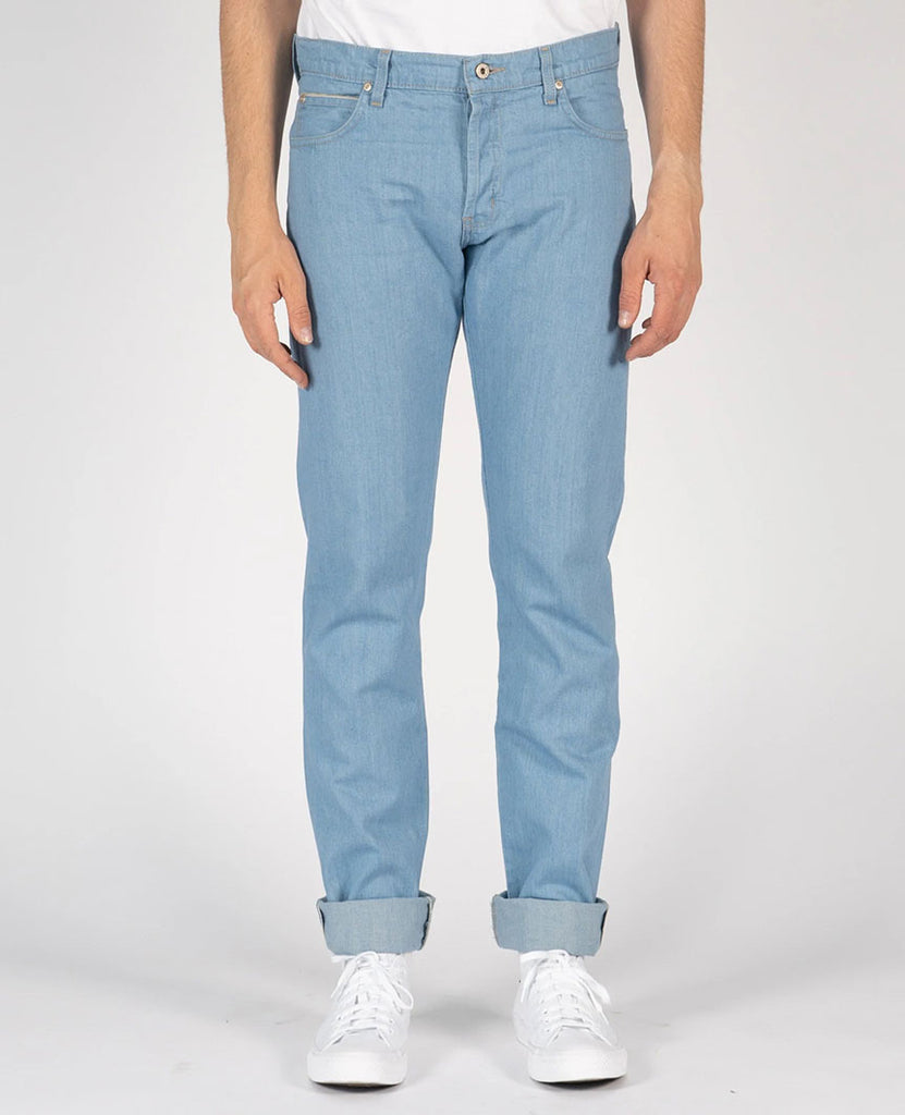 Sky High Selvedge Super Guy Pale Blue data-zoom-image=