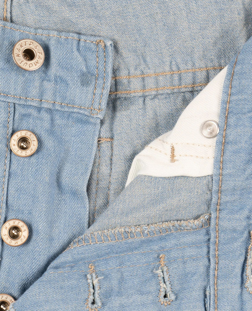 Sky High Selvedge Super Guy Pale Blue data-zoom-image=
