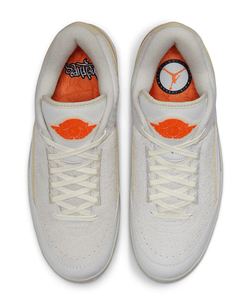 Shelflife x Air Jordan 2 Low “Team Only” White Sail Light Bone