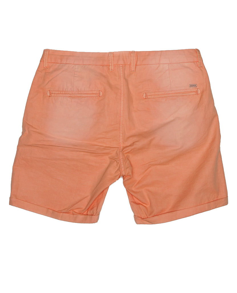 Garment Dyed Slub Shorts Coral data-zoom-image=