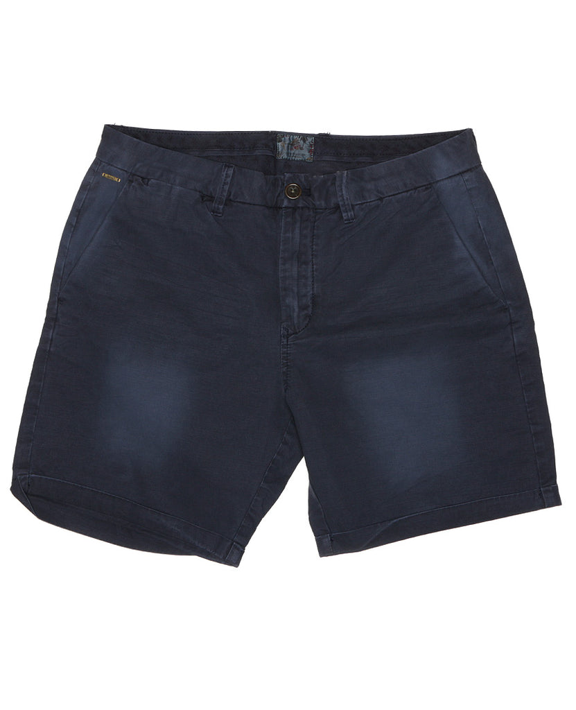 Garment Dyed Slub Shorts Navy data-zoom-image=