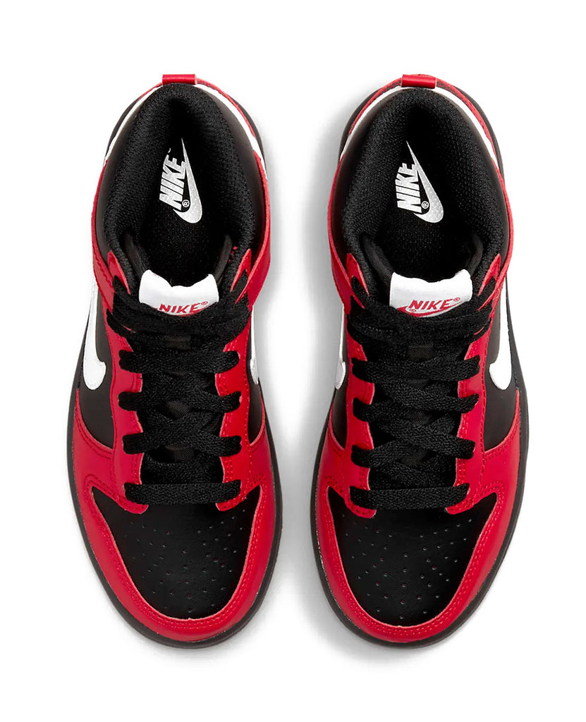 Dunk High (PS) Black  Red data-zoom-image=