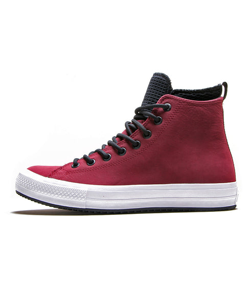Leather Burgundy Converse High Chuck Taylor All Star WP Leather High Dark Burgundy Converse