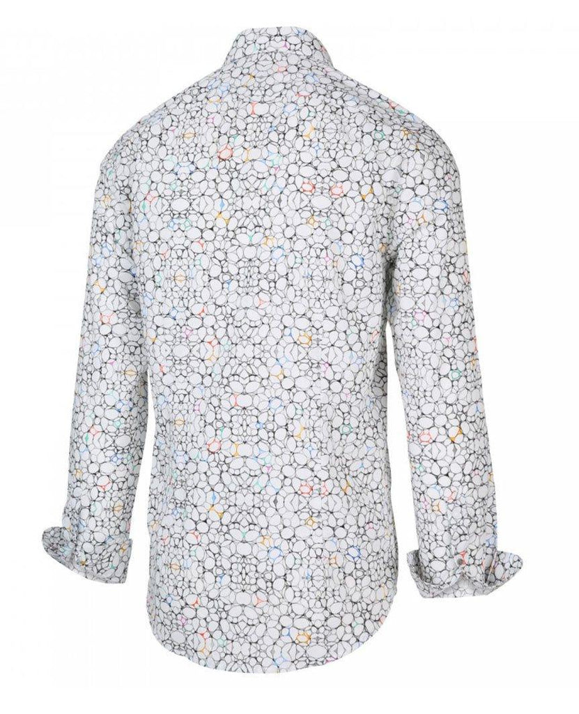 White Long Sleeve Buttondown Shirt data-zoom-image=