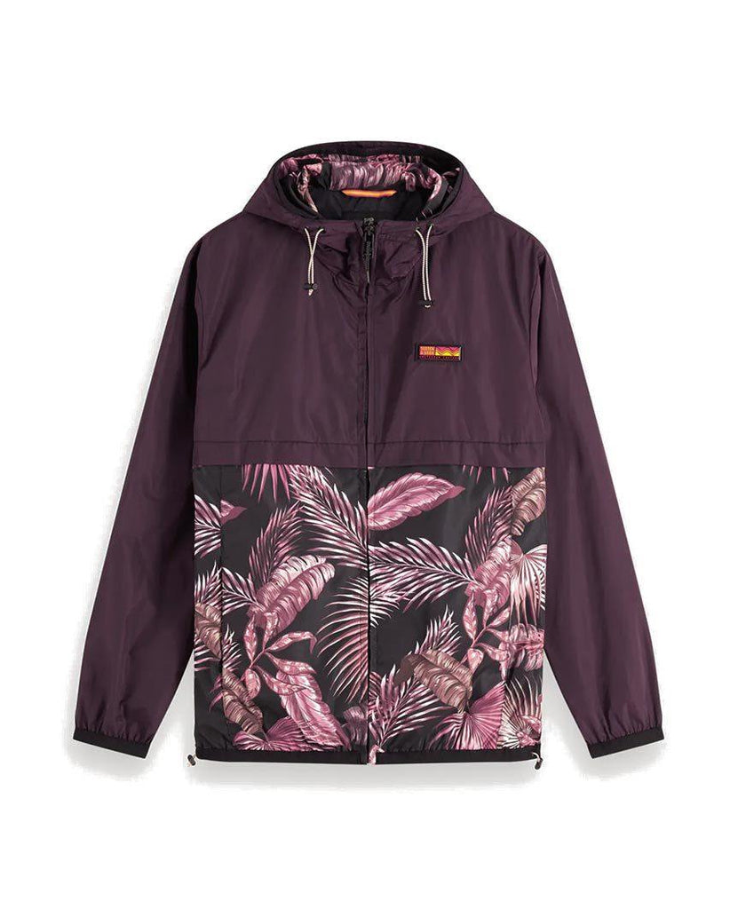 Double-Hood Jacket Maroon data-zoom-image=