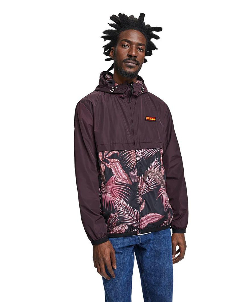 Double-Hood Jacket Maroon data-zoom-image=