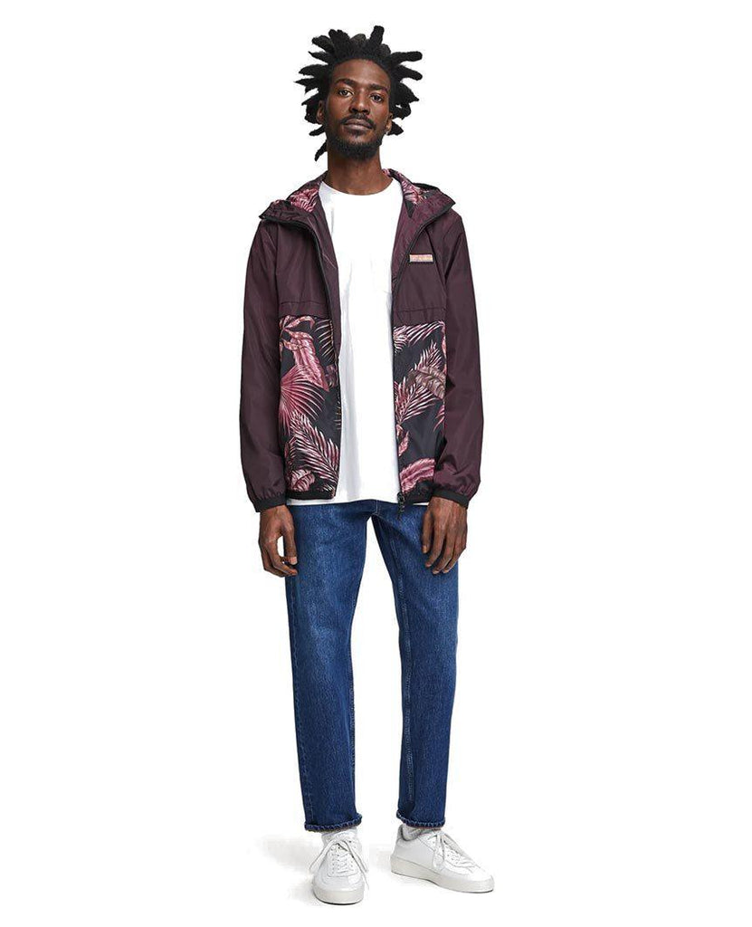 Double-Hood Jacket Maroon data-zoom-image=
