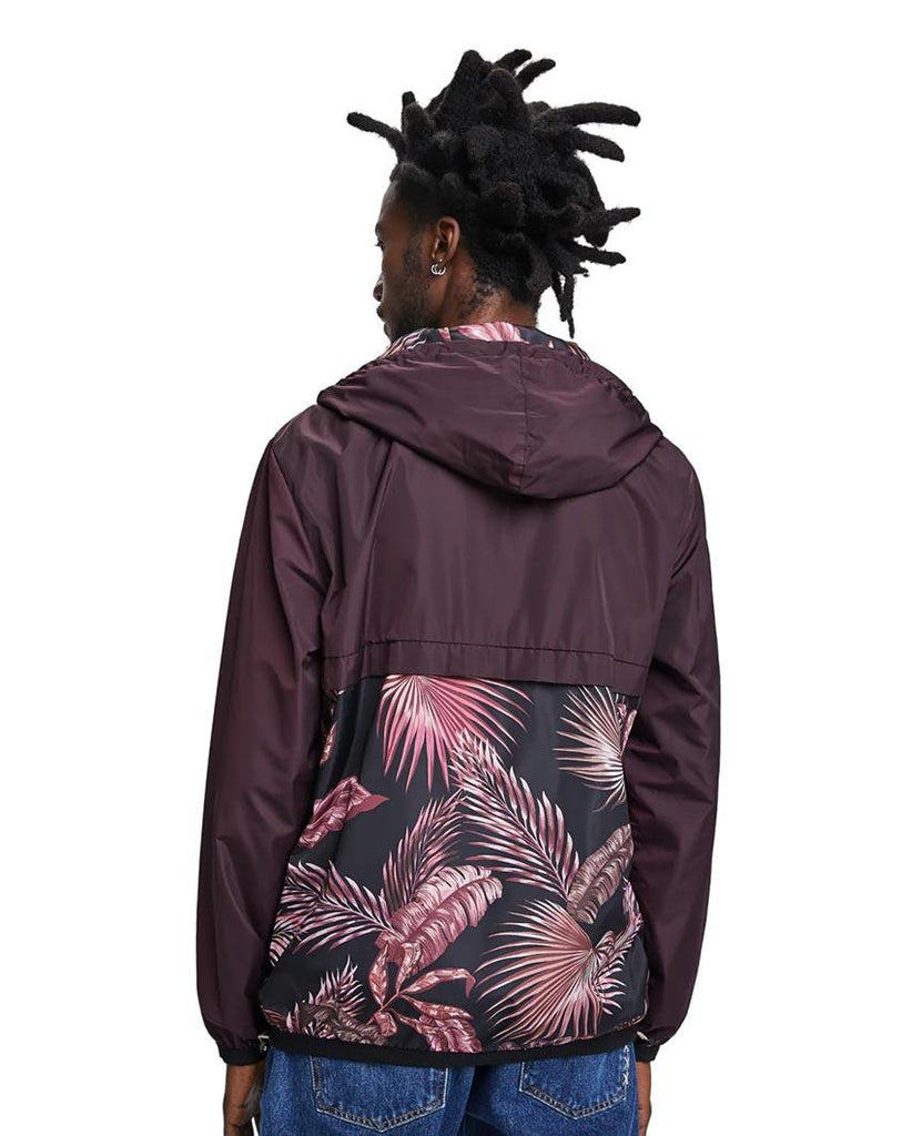 Double-Hood Jacket Maroon data-zoom-image=