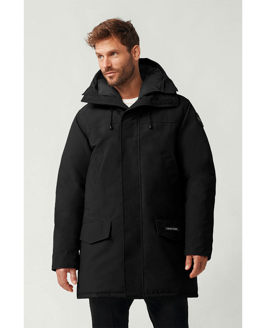 Langford Black Label Mens Parka Black