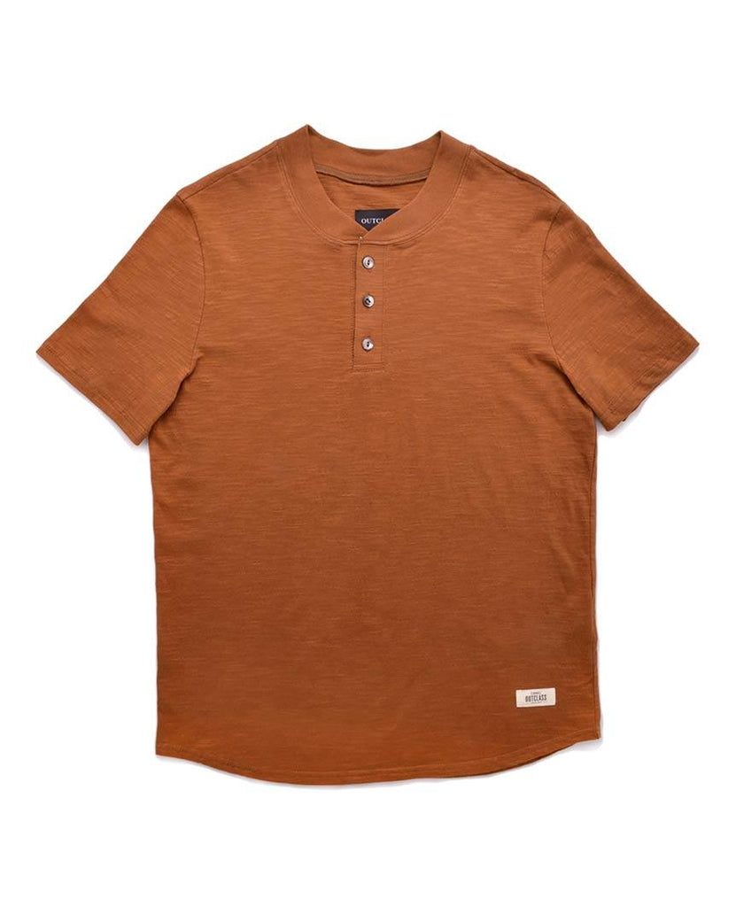 Terracotta Slub S/S Henley data-zoom-image=