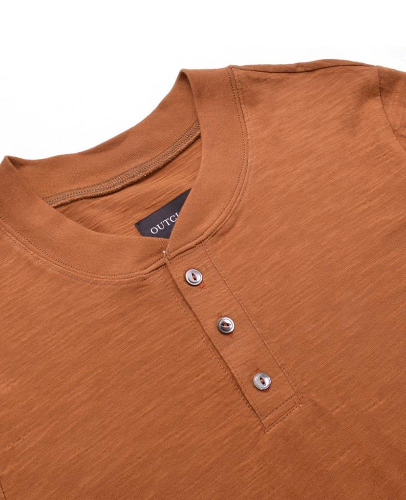 Terracotta Slub S/S Henley data-zoom-image=