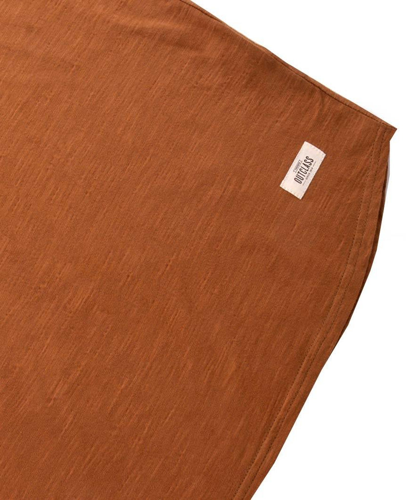 Terracotta Slub S/S Henley data-zoom-image=