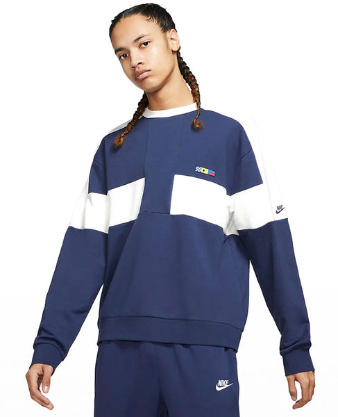 Sportswear Reissue  French Terry Crew Midnight Navy