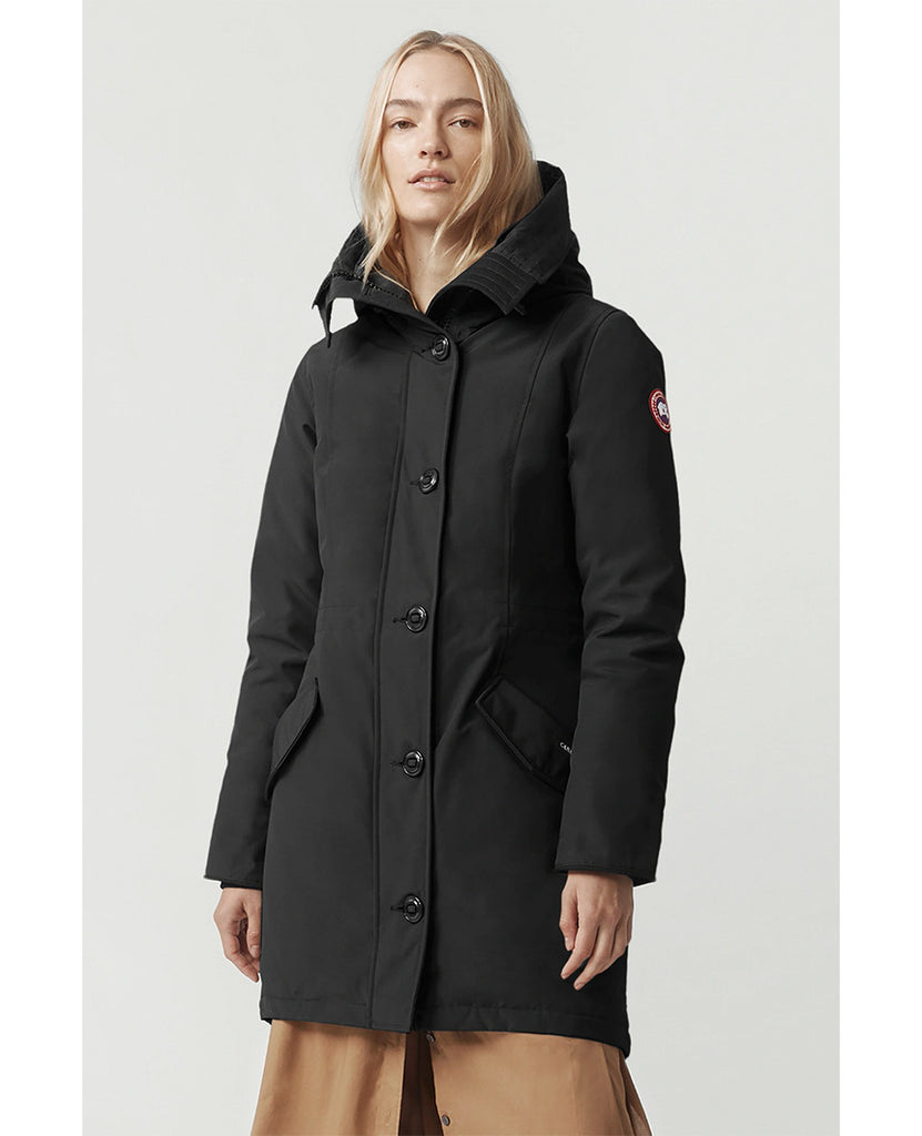 Rossclair Parka Heritage Black Womens data-zoom-image=