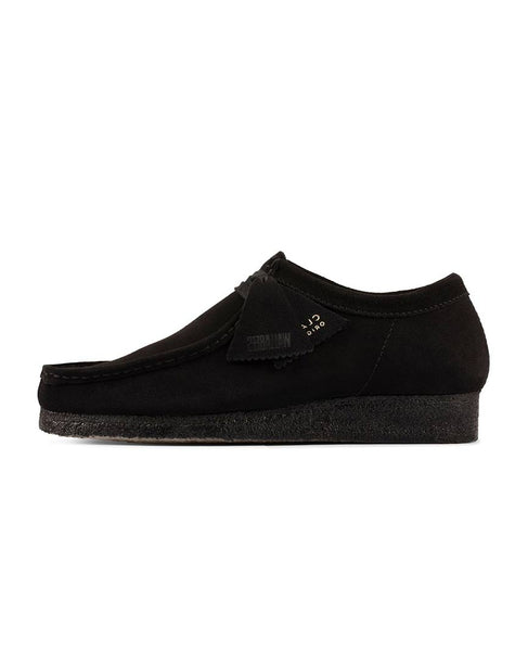 Wallebee Mens Originals Black Suede