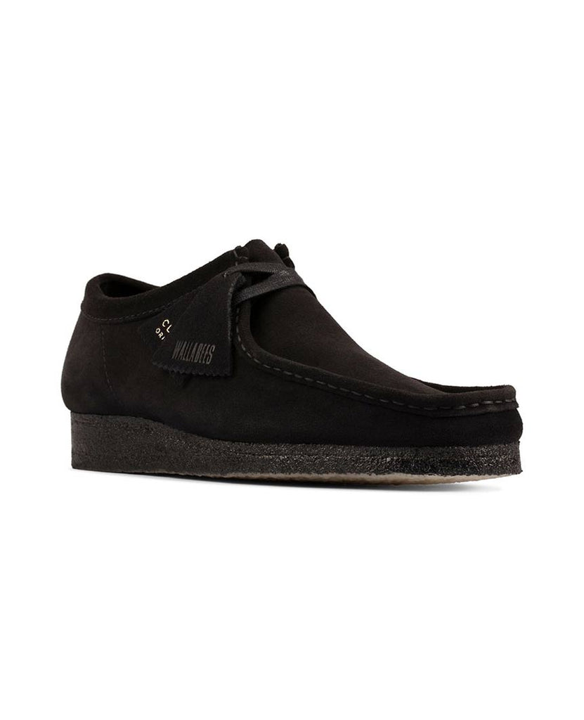 Wallebee Mens Originals Black Suede data-zoom-image=