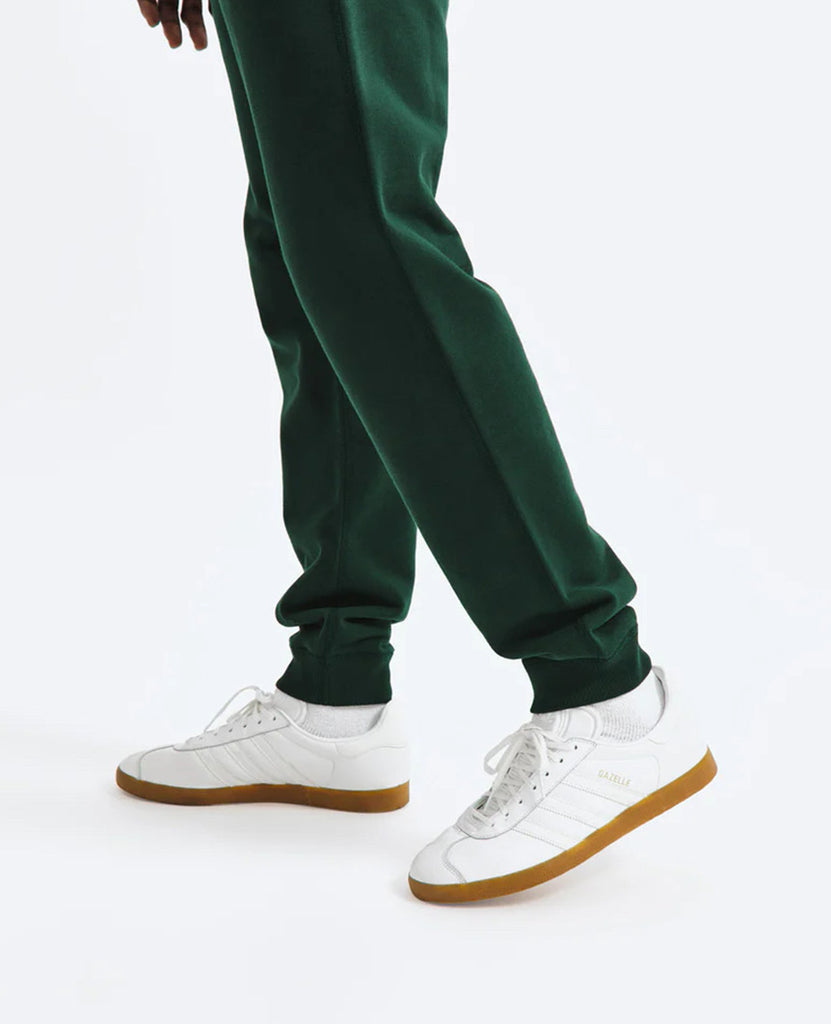 Slim Sweatpant Midweight Terry British Racing Green data-zoom-image=
