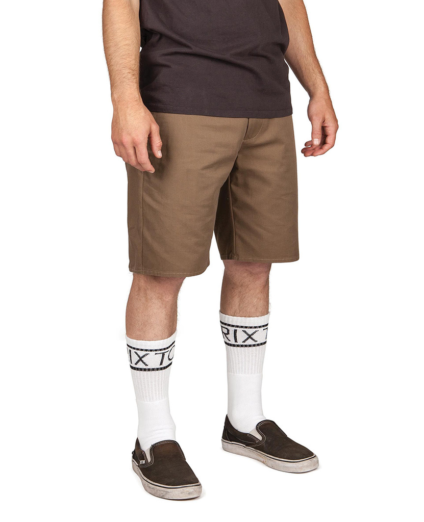 Carter Short Dark Khaki data-zoom-image=