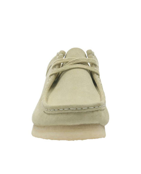 clarks wallabees maple suede