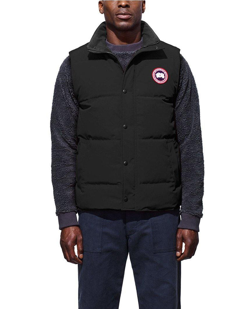 Garson Vest Charred Wood data-zoom-image=