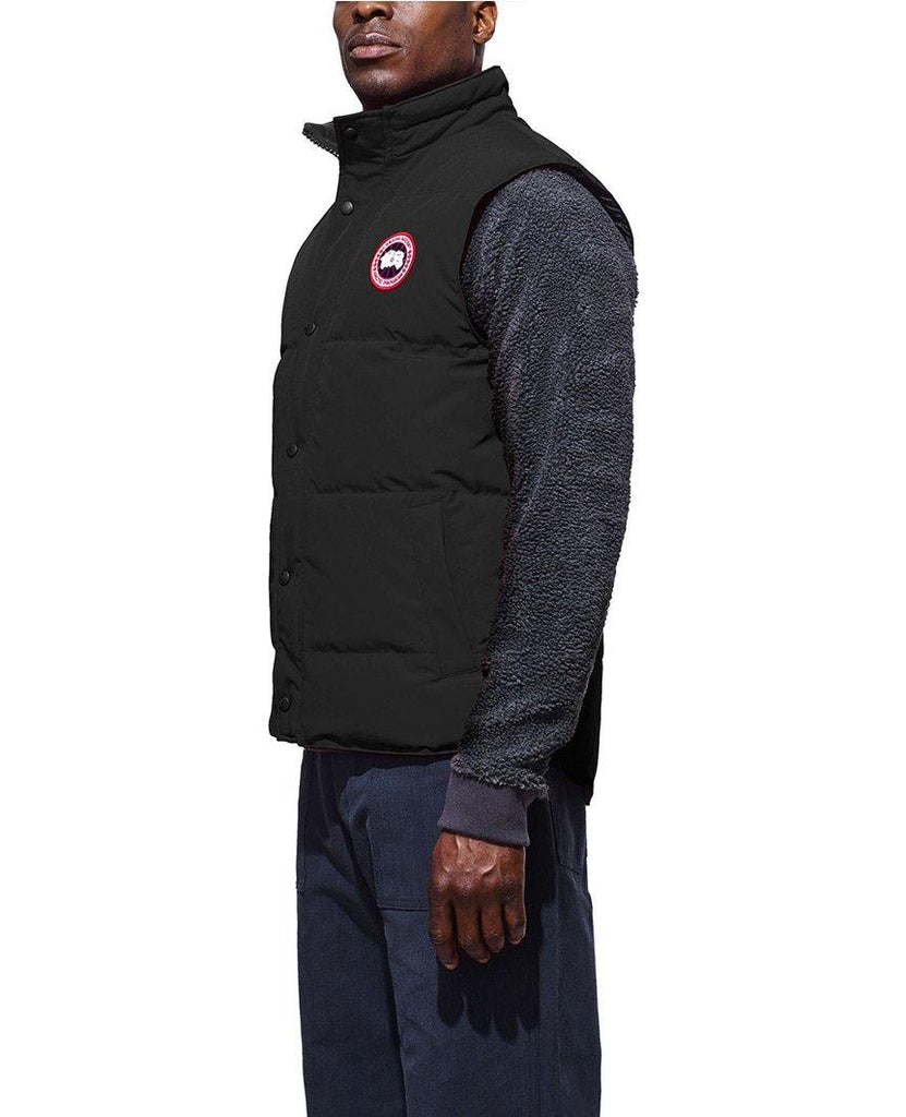 Garson Vest Charred Wood data-zoom-image=