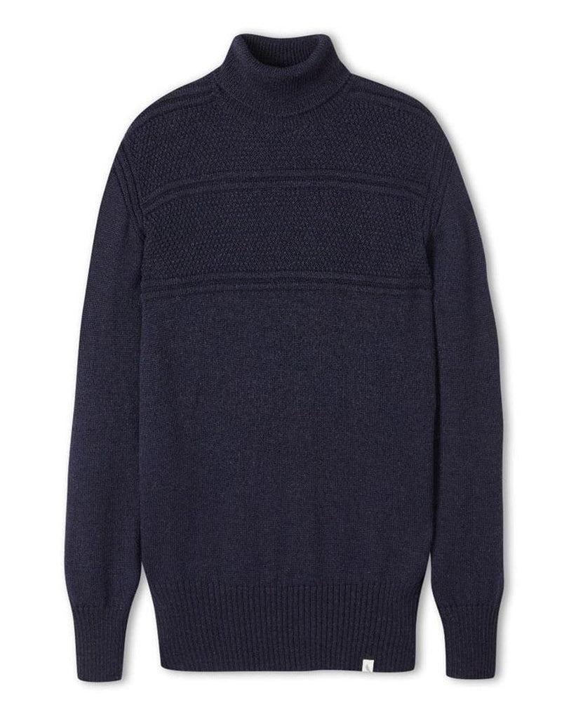 Avon Polo Neck Navy data-zoom-image=