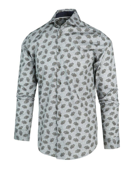Green Printed Shirt