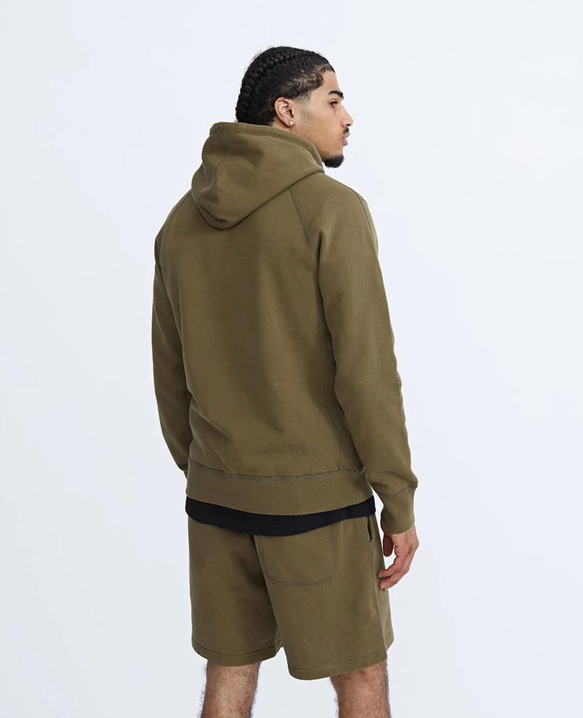 Midweight Terry Pullover Hoodie Moss data-zoom-image=