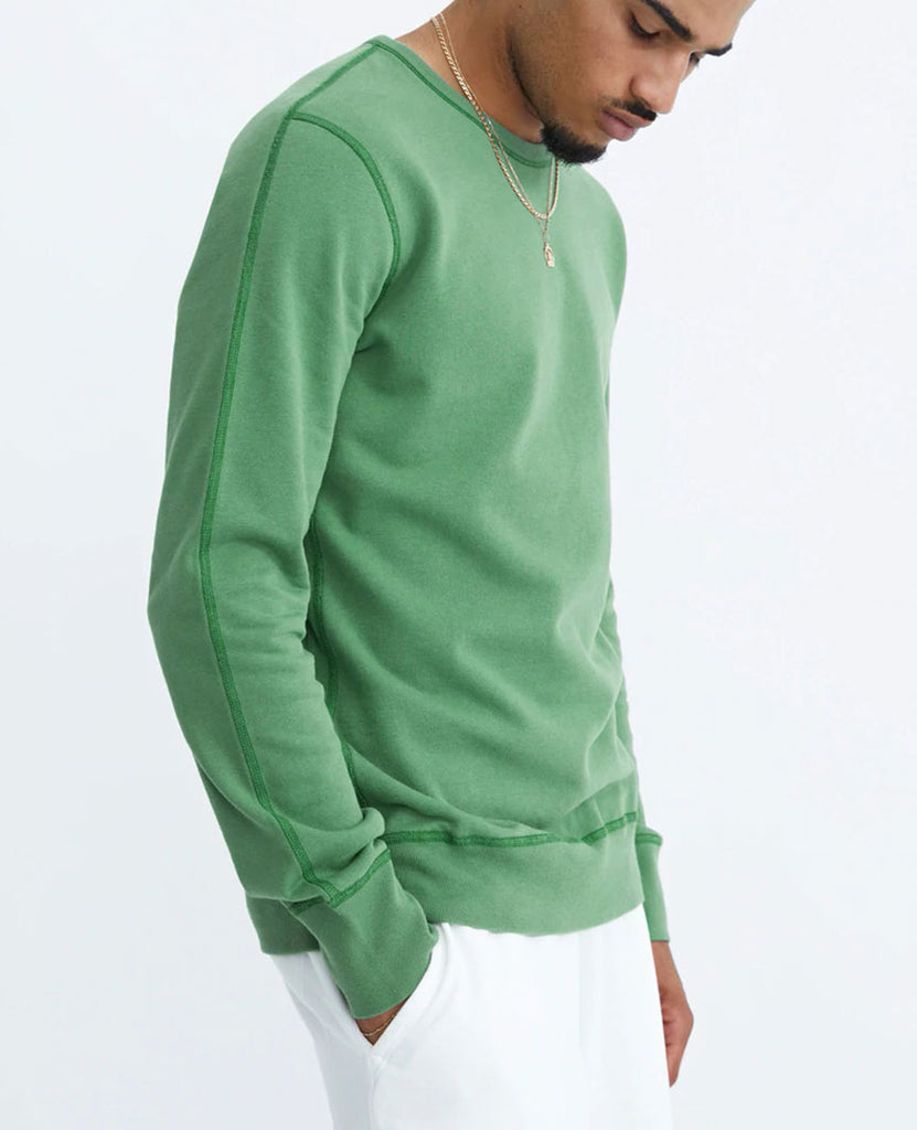 Lightweight Terry Crewneck Jade data-zoom-image=