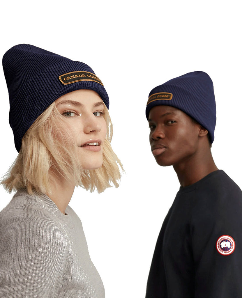 Emblem Rib Toque Navy Heather data-zoom-image=