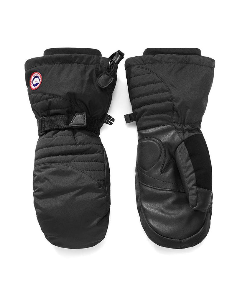 Arctic Down Mitts Womens Black data-zoom-image=