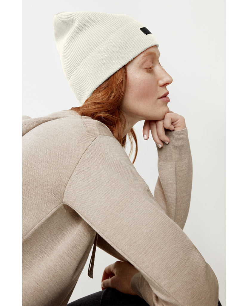 Lightweight Beanie Cashmere Mist Grey Womens data-zoom-image=