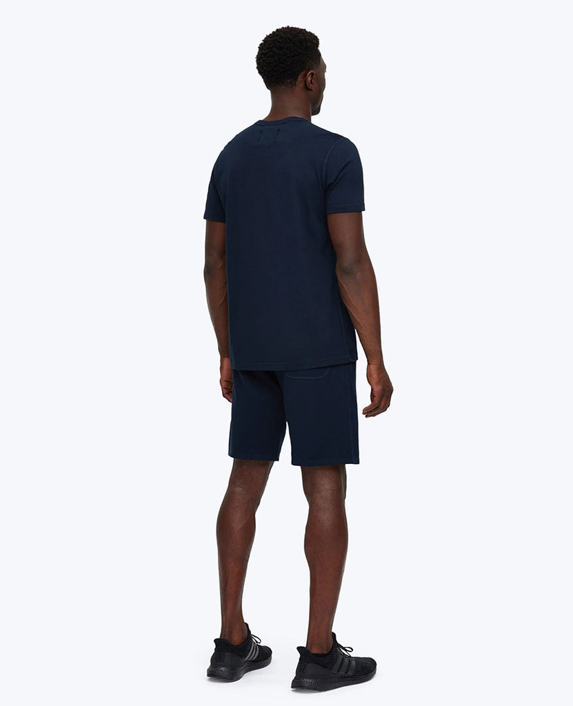Lightweight Terry Sweatshort Navy data-zoom-image=