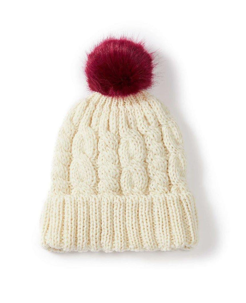Alpine Porter Beanie Ecru Womens - Bricks and Bonds data-zoom-image=