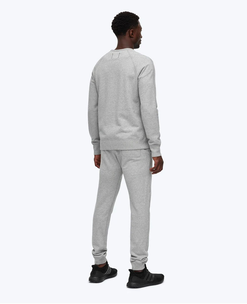 Midweight Terry Slim Sweatpant Heather Grey data-zoom-image=