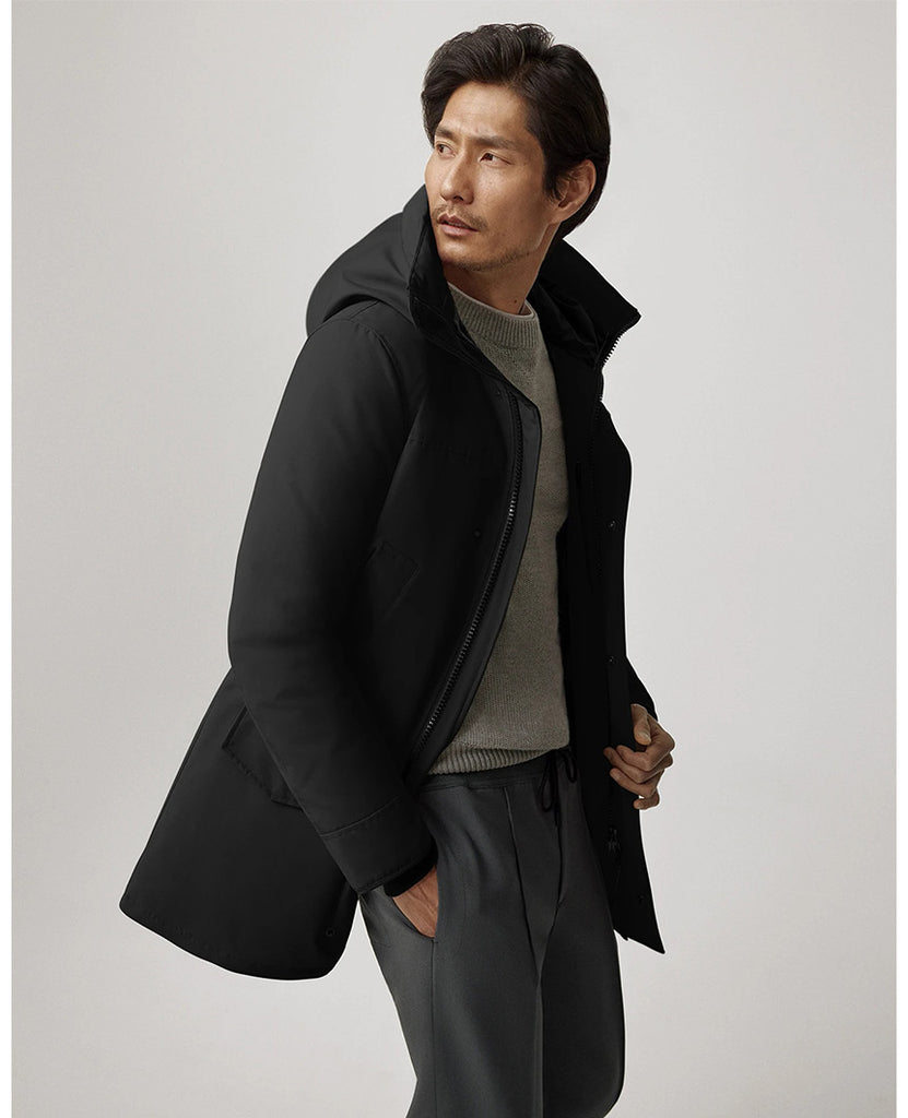 Langford Parka Mens Black data-zoom-image=