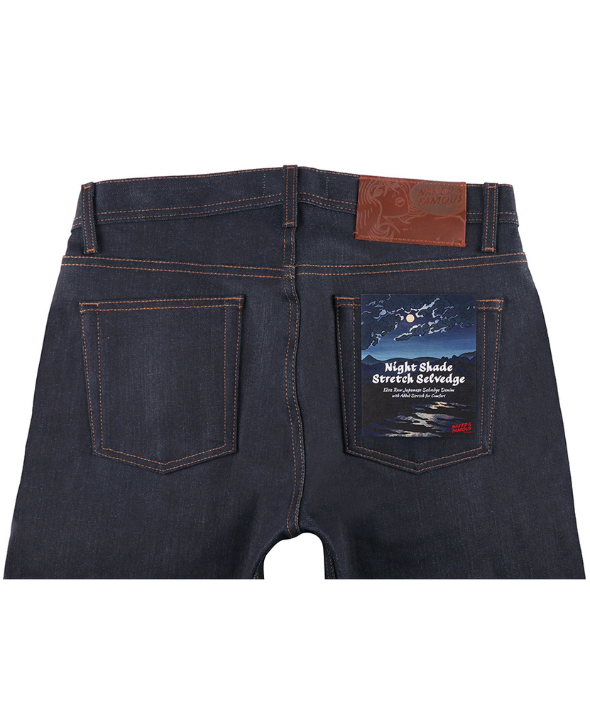 Nightshade Stretch Selvedge SuperGuy Indigo data-zoom-image=