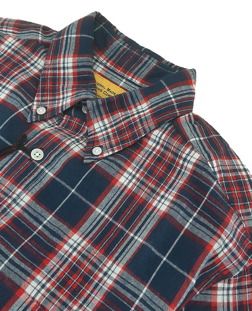 N°5 Classic Buttondown Collar LS Navy data-zoom-image=